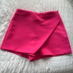Zara Asymmetrical Skort Size Small